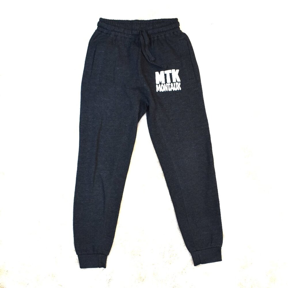 Girls Montauk Grey Jogger Sweatpants Size Medium